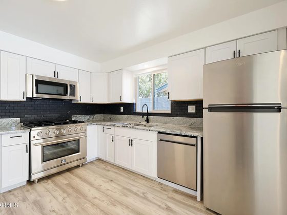 Renovated kitchen