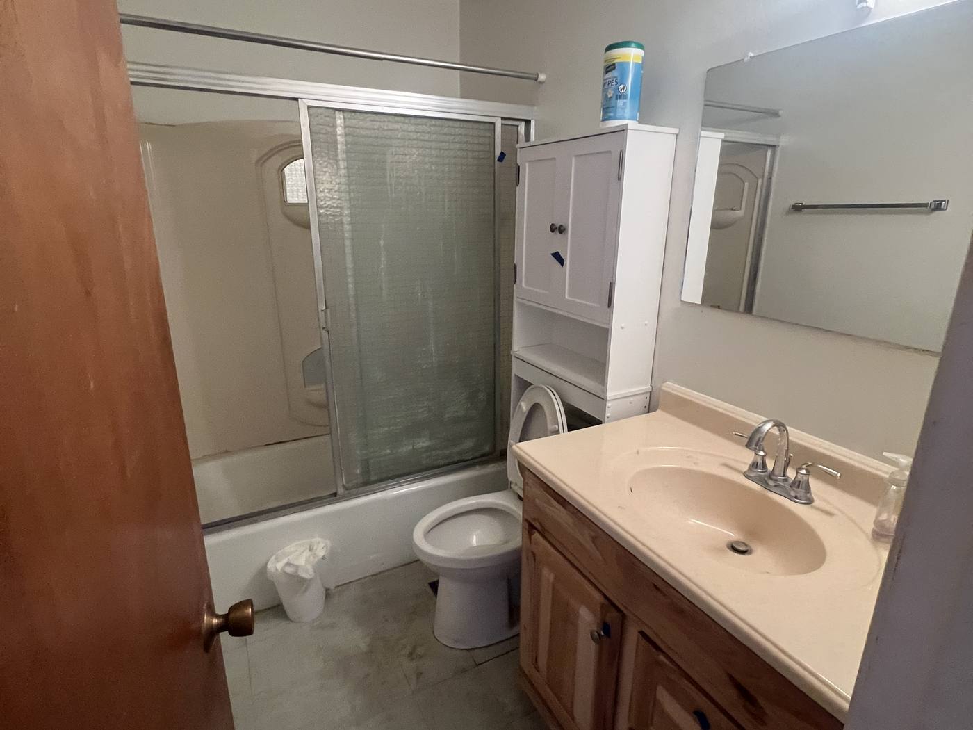 Original bathroom before renovation